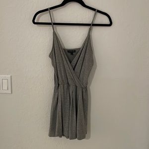 Topshop gray romper